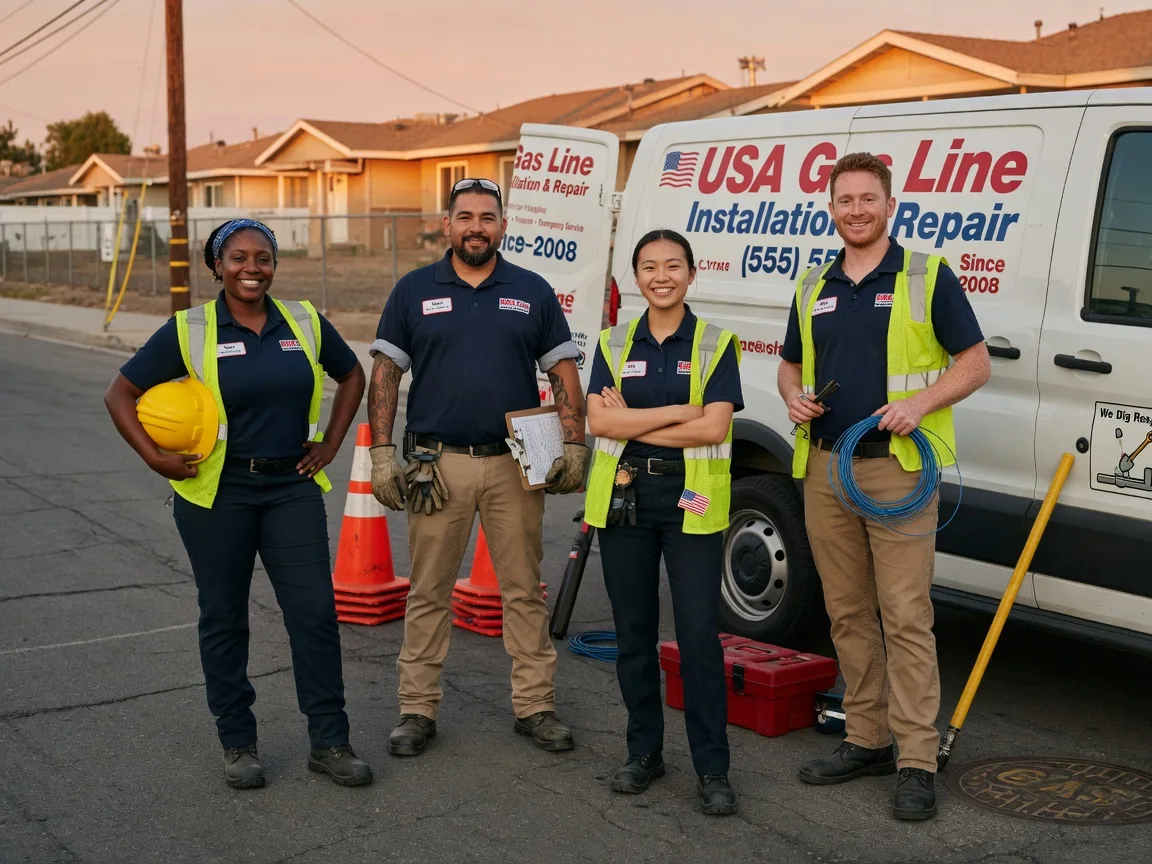 Gas Line Installation company in Bradfordwoods, PA